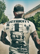 Yakuza Men T-Shirt Electricity whitecap gray 19030