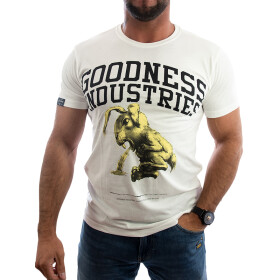 Goodness Industries T Shirt Puke weiß 1004 11