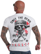 Yakuza men Shirt Dead End white 19041