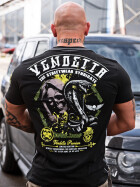 Vendetta Inc. Men Shirt Skull Snake black 1183 5XL