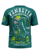 Vendetta Inc. Shirt Skull Snake teal green 1183 11