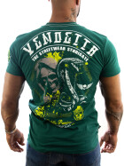 Vendetta Inc. Men Shirt Skull Snake green 1183 XL