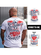 Vendetta Inc Shirt Bad Nightbers white 1186 L
