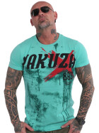 Yakuza T-Shirt Soul On Fire turquoise 20029 2