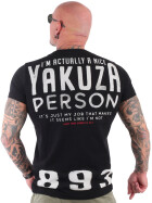 Yakuza T-Shirt Nice Person schwarz 20037 22
