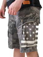 JETLAG Cargo Shorts SO16-22 schwarz camouflage 22