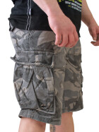 JETLAG Cargo Shorts SO16-22 schwarz camouflage 3