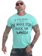 Yakuza XXX Shop T-Shirt turquoise 17022 22