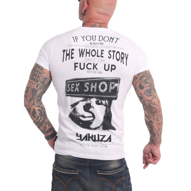 Yakuza XXX Shop T-Shirt weiß 17022 11
