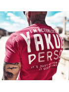 Yakuza T-Shirt Nice Person rot 20037 2