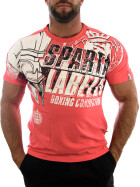 Label 23 Männer Shirt Sparta coral rot 1