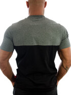 Label 23 Männer Shirt Box Con schwarz,grau