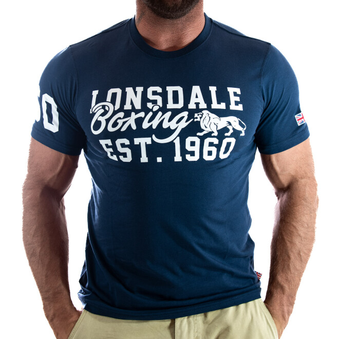 Lonsdale T-Shirt Freswick navy 117220 1