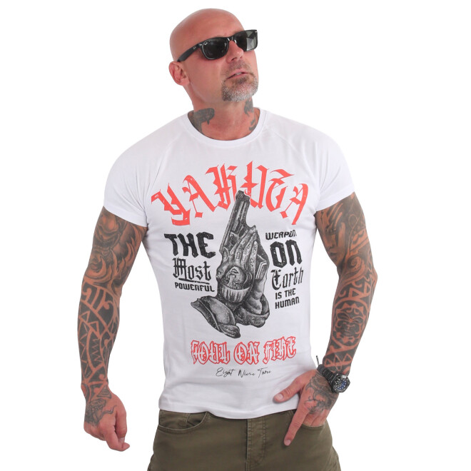 Yakuza T-Shirt Soul On Fire V02 weiß 20028 1