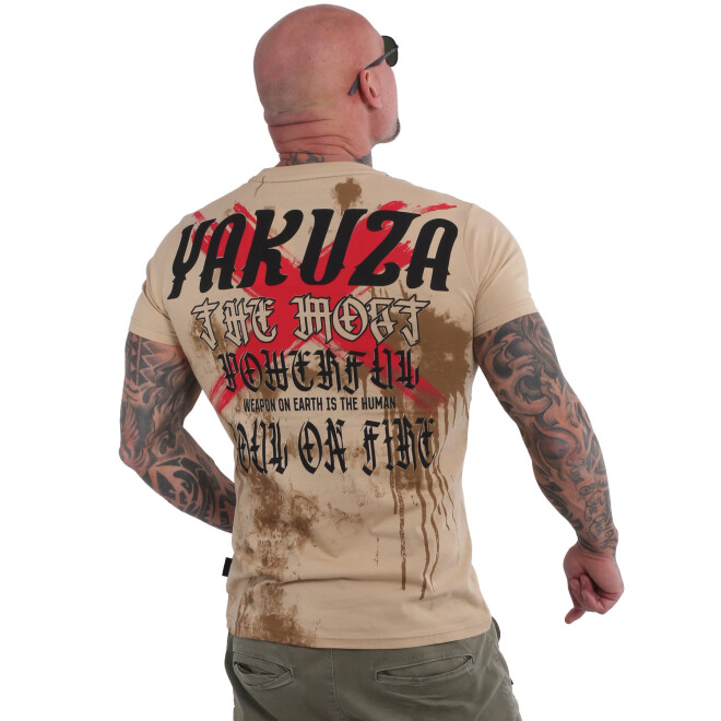 Yakuza T-Shirt Soul On Fire warm sand 20029 11