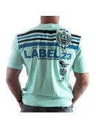 Label 23 Männer Shirt Retro mint 22