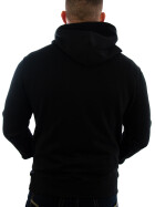 Lonsdale Sweatshirt - WOLTERTON Black/White 113863-1500 XL
