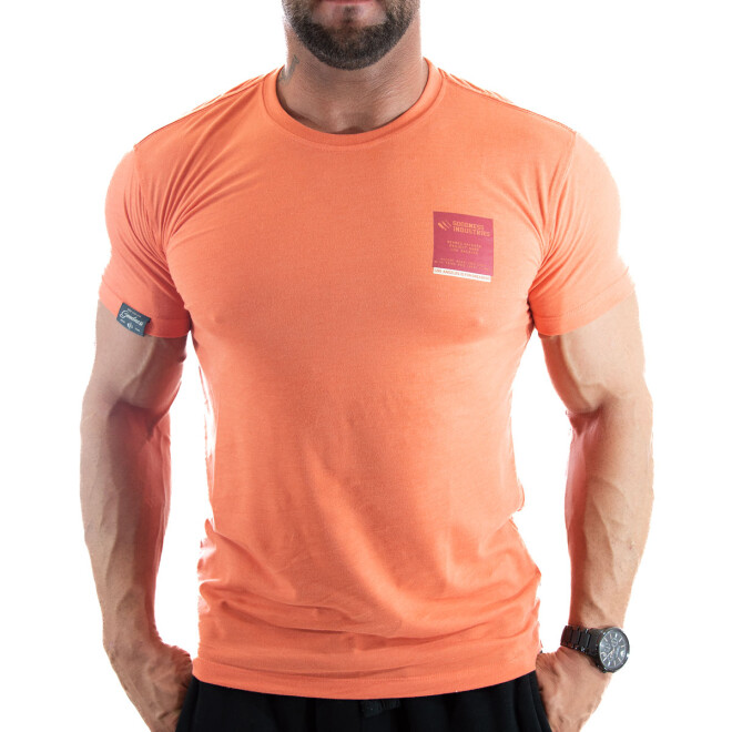 Goodness Industries Herren Shirt Steven orange 1