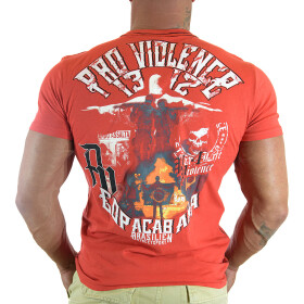 Pro Violence Männer Shirt Comeback rot 11