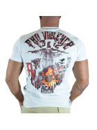 Pro Violence Männer Shirt CopACABana weiß 1