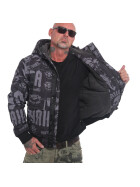 Yakuza Old Tymes Ultimate winter jacket black 20006
