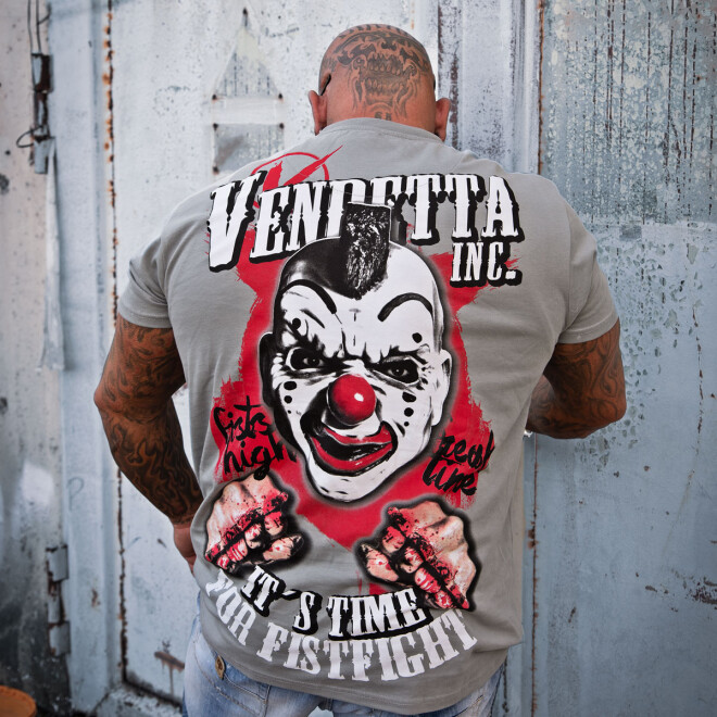 Vendetta Inc. Shirt Freak Out 1033 grau 11