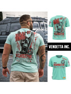 Vendetta Inc. Shirt Blade of Blood beach glass 1192 33