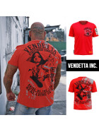 Vendetta Inc. Shirt Real Crime rot 1195 1