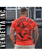 Vendetta Inc. Shirt Real Crime rot 1195 33