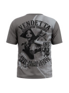 Vendetta Inc. Shirt Real Crime grau 1195 4XL