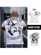 Vendetta Inc. Shirt Real Crime weiß 1195 3XL