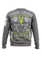 Vendetta Inc. sweatshirt Bad & Evil grey 4022 XXL