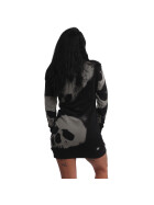Yakuza Shadow Skull Hoodie Kleid schwarz 21105 22