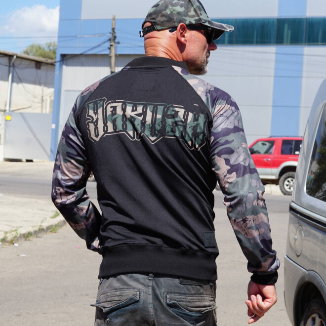 Yakuza FGHTR Trainingsjacke schwarz,camouflage 1
