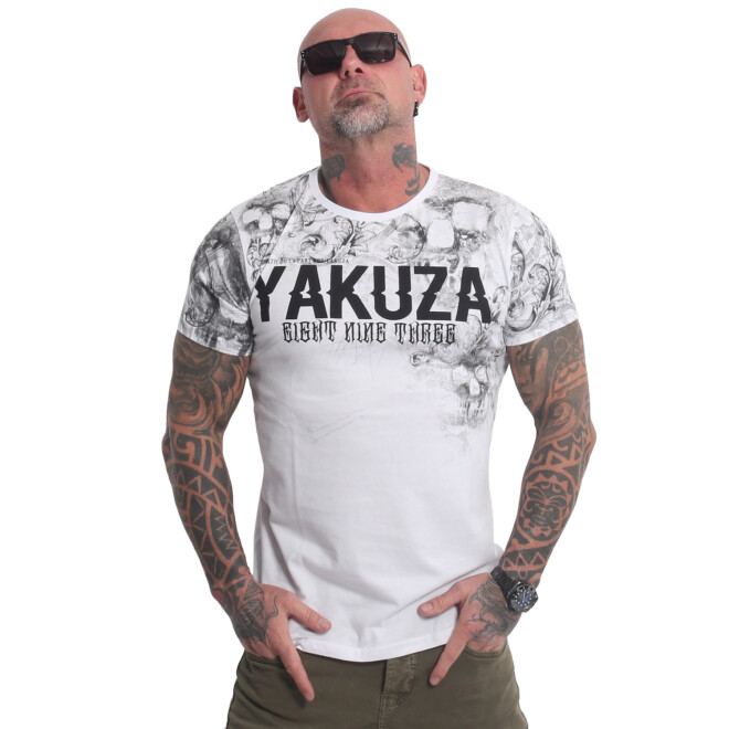 Yakuza T-Shirt Faded weiß 21041 11