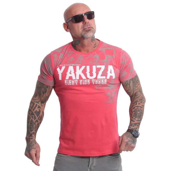 Yakuza T-Shirt Faded geranium 21041 11