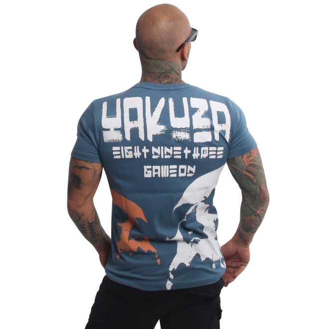 Yakuza T-Shirt Evil Twins mallard blue 21037 11