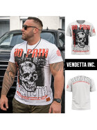 Vendetta Inc. Shirt No Pain weiß VD-1200 4XL