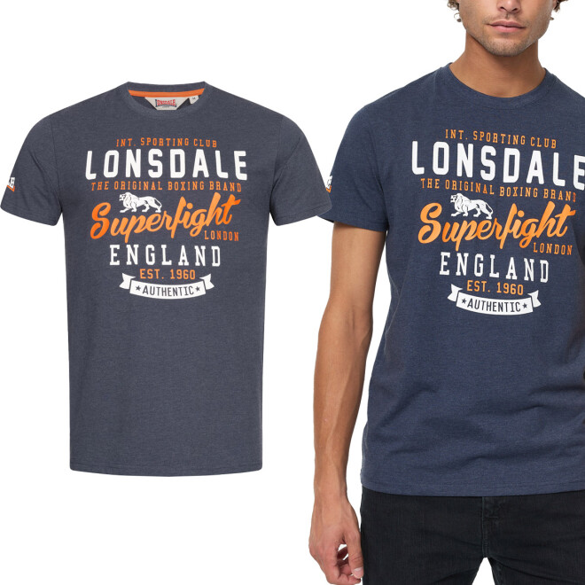 Lonsdale T Shirt - Tobermory Boxing navy 11