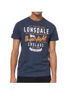 Lonsdale Men Shirt - Tobermory Boxing navy