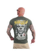Yakuza Men Shirt UR Afraid cilantro 21029