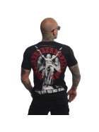 Yakuza Men Shirt Angel Devil 21040 black