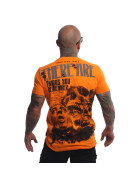 Yakuza Shirt Remember Skull 21031 orange 11
