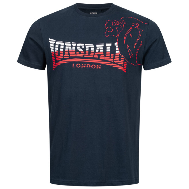Lonsdale Shirt - MELPLASH schwarz/rot/weiß 117129-1502 11