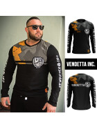 Vendetta Inc. long sleeve shirt sport black,camouflage VD-1205 L