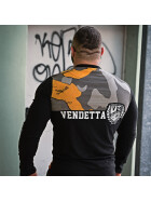 Vendetta Inc. long sleeve shirt sport black,camouflage VD-1205 XXL