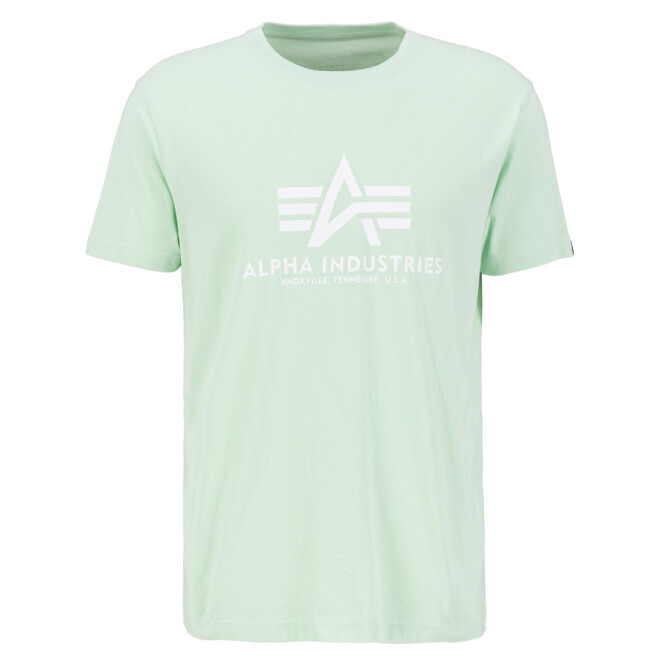 Alpha Industries T-Shirt Logo Patch 100501 mint 1