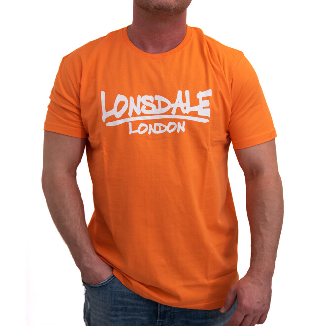 Lonsdale Herren Shirt - Toscaig orange 117389 1