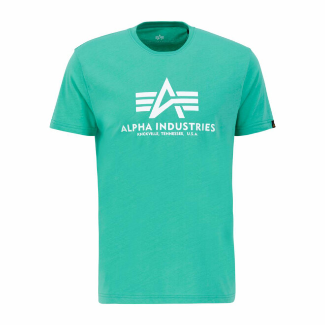 Alpha Industries T-Shirt Logo Patch 100501 atomic green 11
