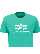 Alpha Industries T-Shirt Logo Patch 100501 atomic green 22